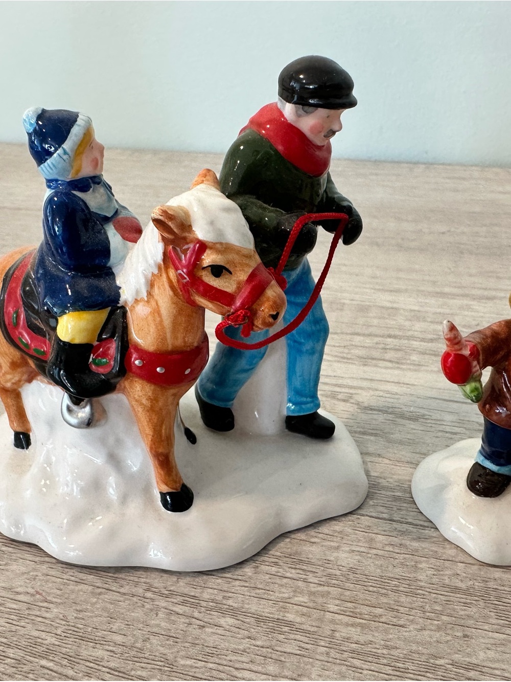 Department 56 Snow Village - Pint Size Pony Rides - Picture 2 of 7